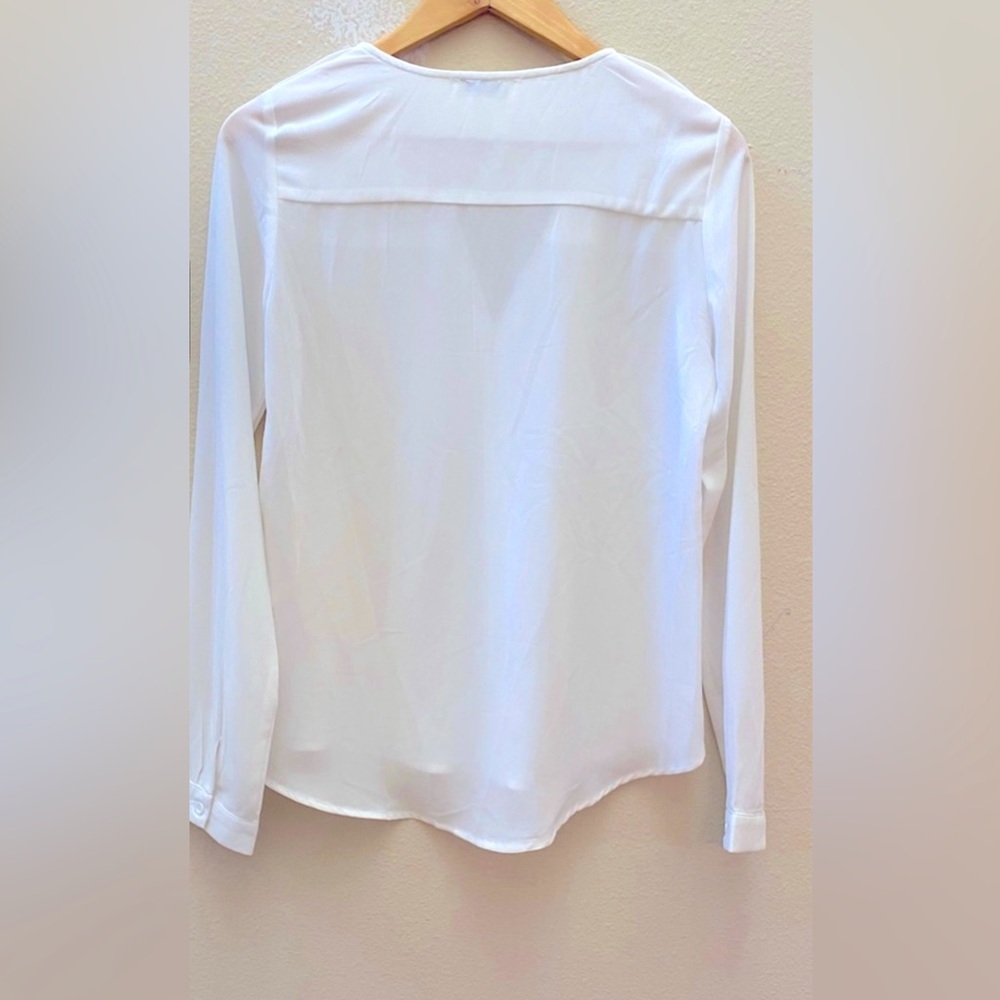š¤TOBI white sheer blouse top NWOTš¤size S - Picture 3 of 7
